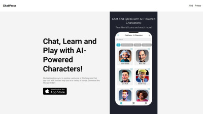 [ChatVerse] 다양한 AI 캐릭터와 채팅해보기
